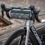 Rockbros TL002 ROAD TO SKY 1.5L Waterproof Handlebar Bike Bag - Gray