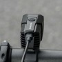 Rockbros RHL1600 Front Bike Light 1600lm with External Power Supply USB-C - Black