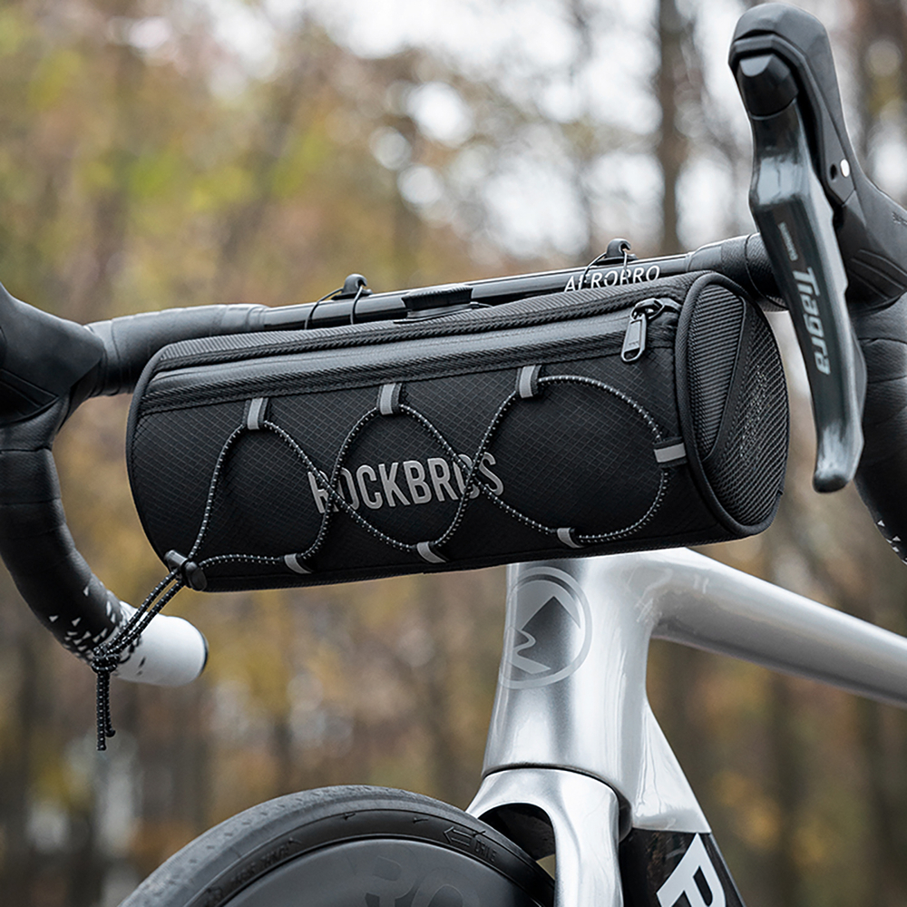 Rockbros TL002 ROAD TO SKY 1.5L Handlebar Bike Bag Waterproof - Black
