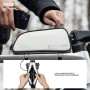 Rockbros TL004 ROAD TO SKY 0.7L Waterproof Frame Bike Bag - White