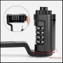 Rockbros LFCXR0085 Folding Bike Lock with Combination - Black