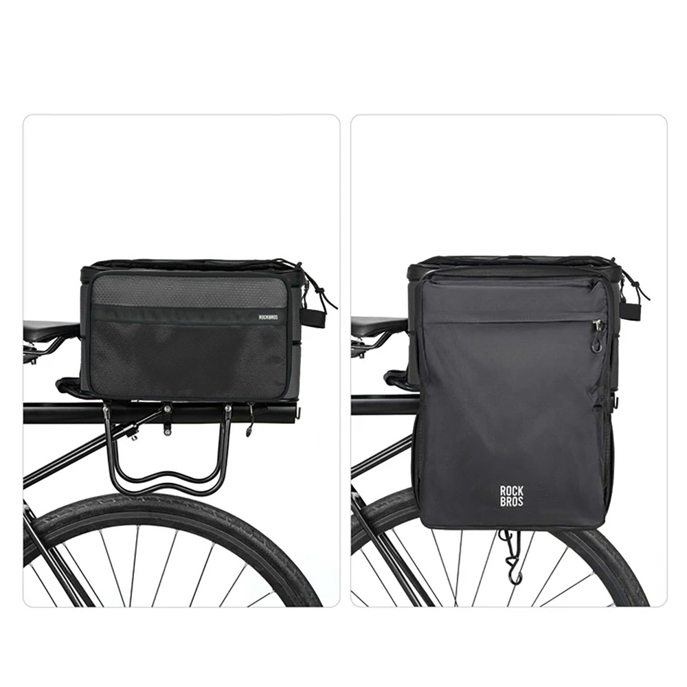 Rockbros A30 ROAD TO SKY Foldable Bike Bag for Trunk 15-30L - Black