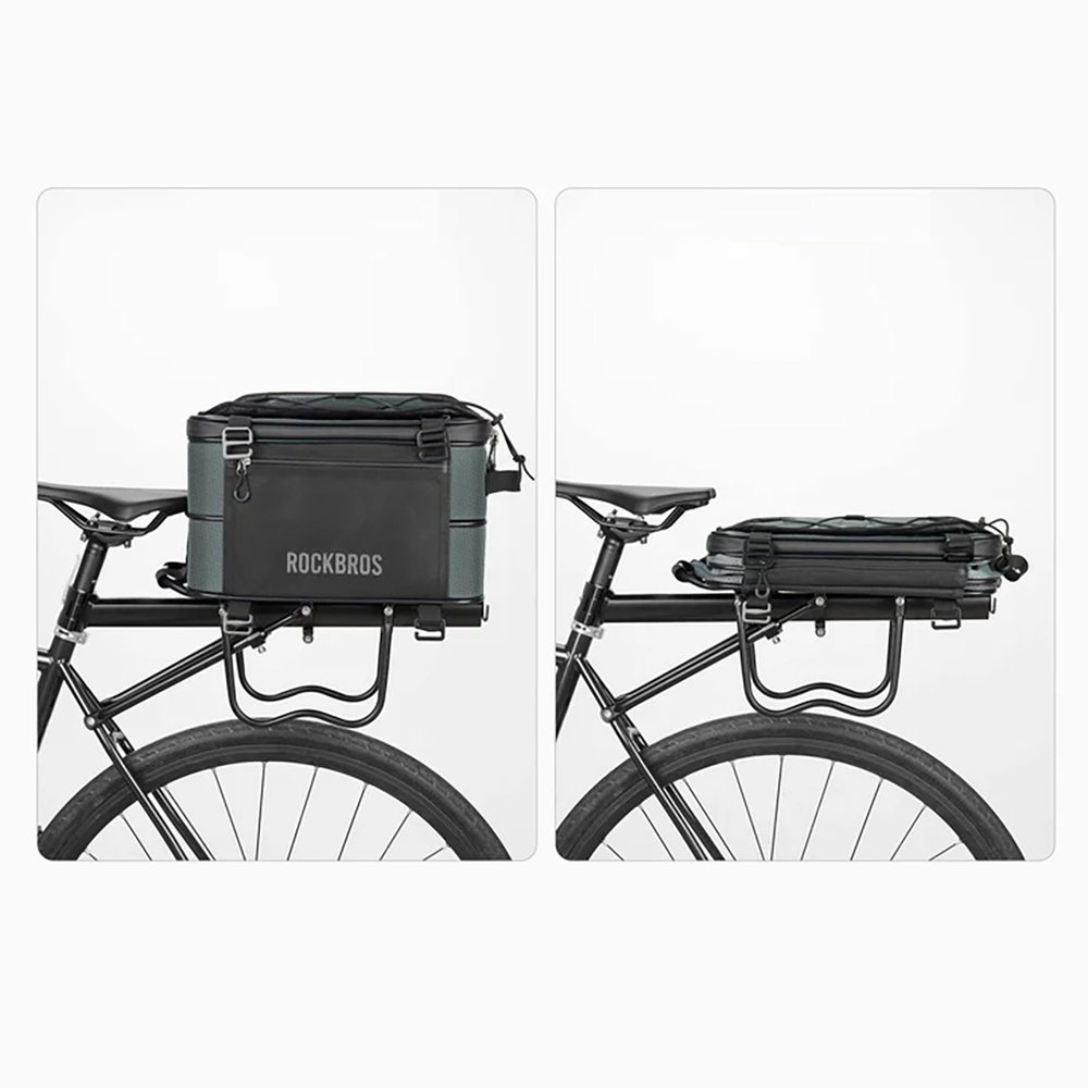 Rockbros A30 ROAD TO SKY Foldable Bike Bag for Trunk 15-30L - Gray