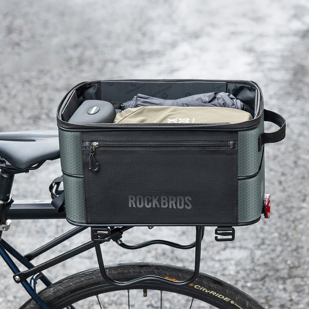 Rockbros A30 ROAD TO SKY Foldable Bike Bag for Trunk 15-30L - Gray