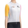 Rockbros 15210005003 S Women&amp;amp;#39;s Cycling Jersey with Print - White