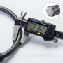 Rockbros 87639-4 bicycle lock with code and steel cable - black