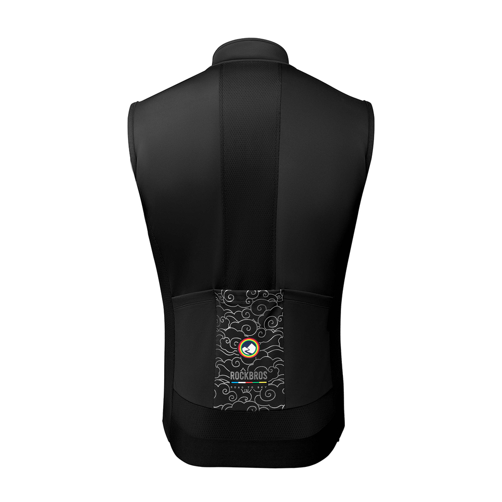 Rockbros TLMJ002 ROAD TO SKY windproof vest insulated L - black