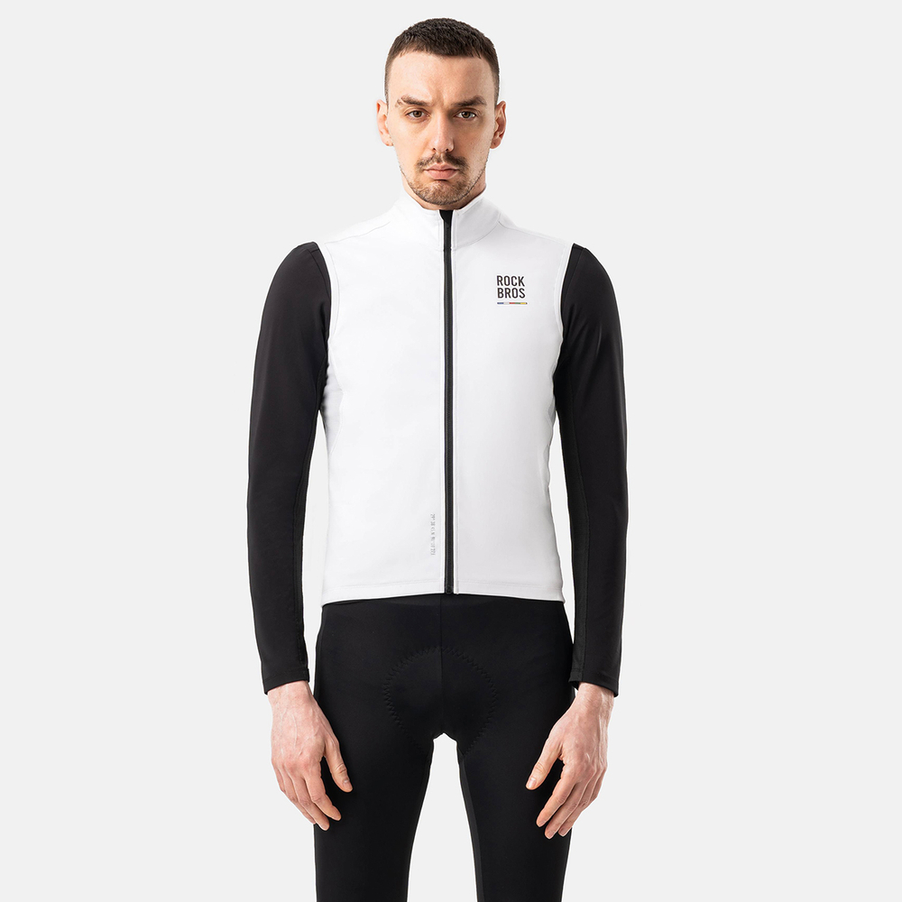 Rockbros TLMJ002 ROAD TO SKY insulated windproof vest S - white