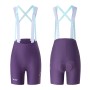 Rockbros YDDK017-1 TVI Women&amp;amp;#39;s Cycling Shorts with Bib and Pad Size S - Purple