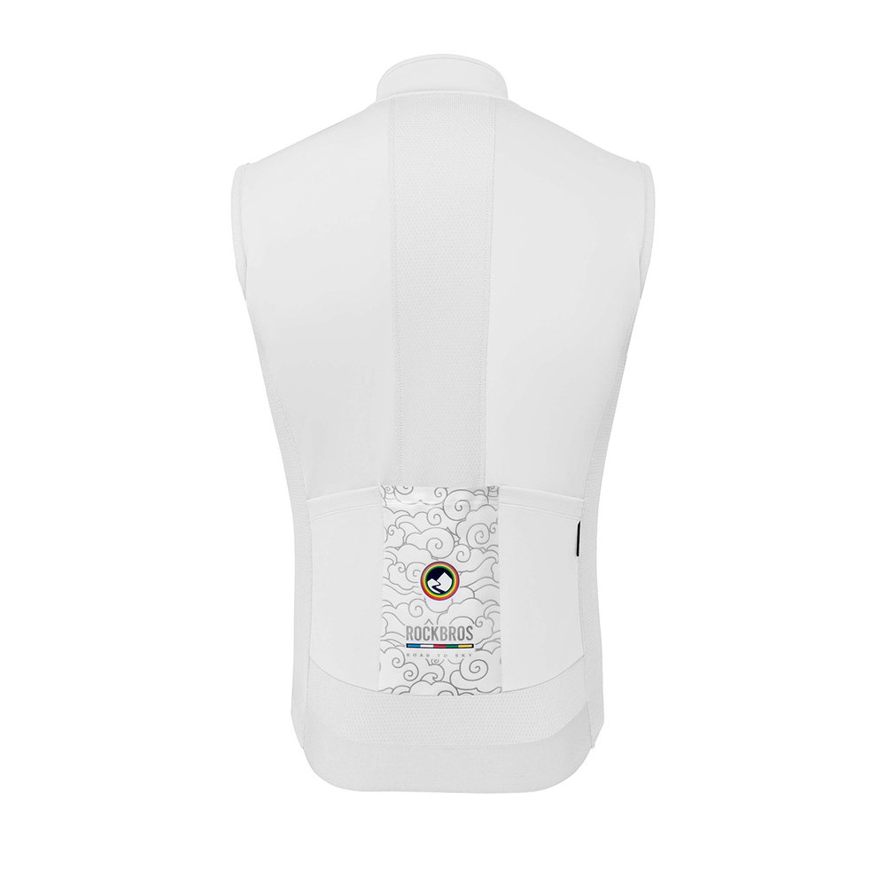 Rockbros TLMJ002 ROAD TO SKY windproof vest insulated M - white