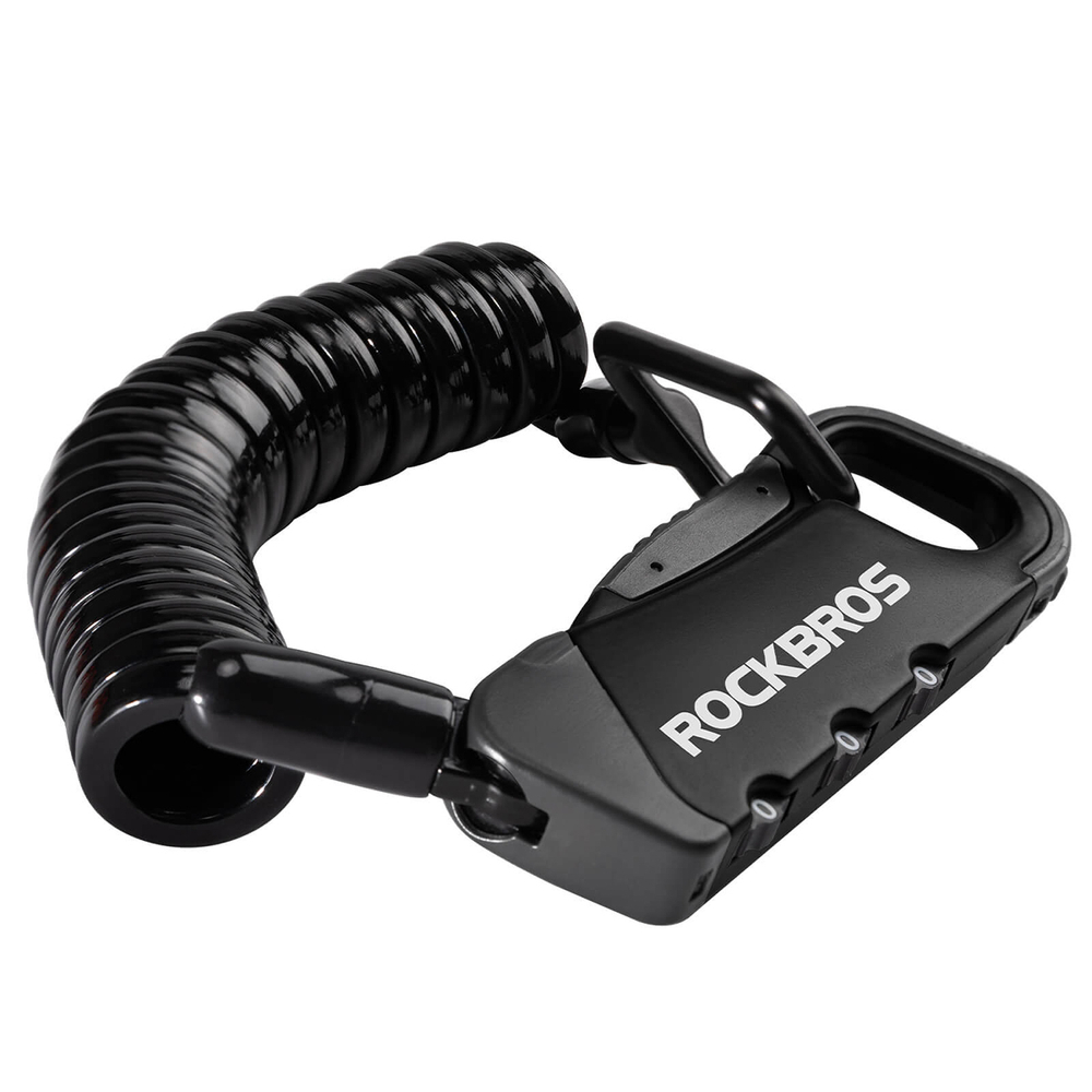 Rockbros RBK6N Combination Bike Lock - Green