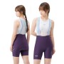 Rockbros YDDK017-1 TVI Women&amp;amp;#39;s Cycling Shorts with Bib and Pad Size M - Purple