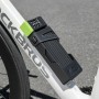 Rockbros 829 Folding Code Bike Lock - Black
