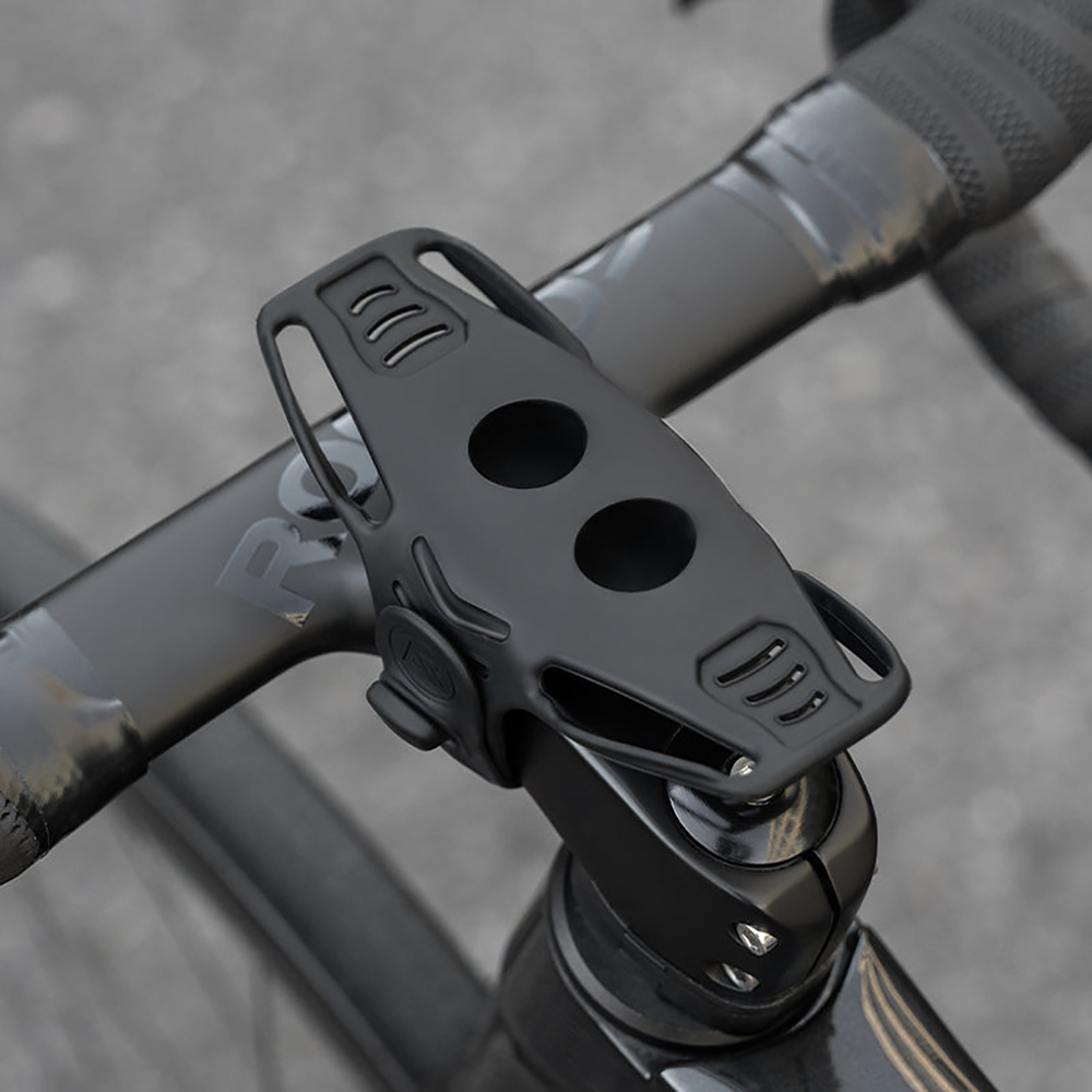 Rockbros LF24166 Silicone Bike Phone Holder 4-7&amp;quot; - Black