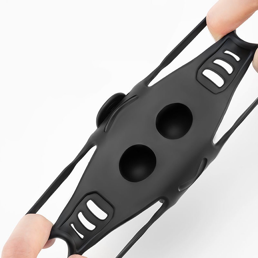 Rockbros LF24166 Silicone Bike Phone Holder 4-7&amp;quot; - Black