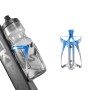 Rockbros RKL02 Aluminum Bottle Cage - Blue and Silver