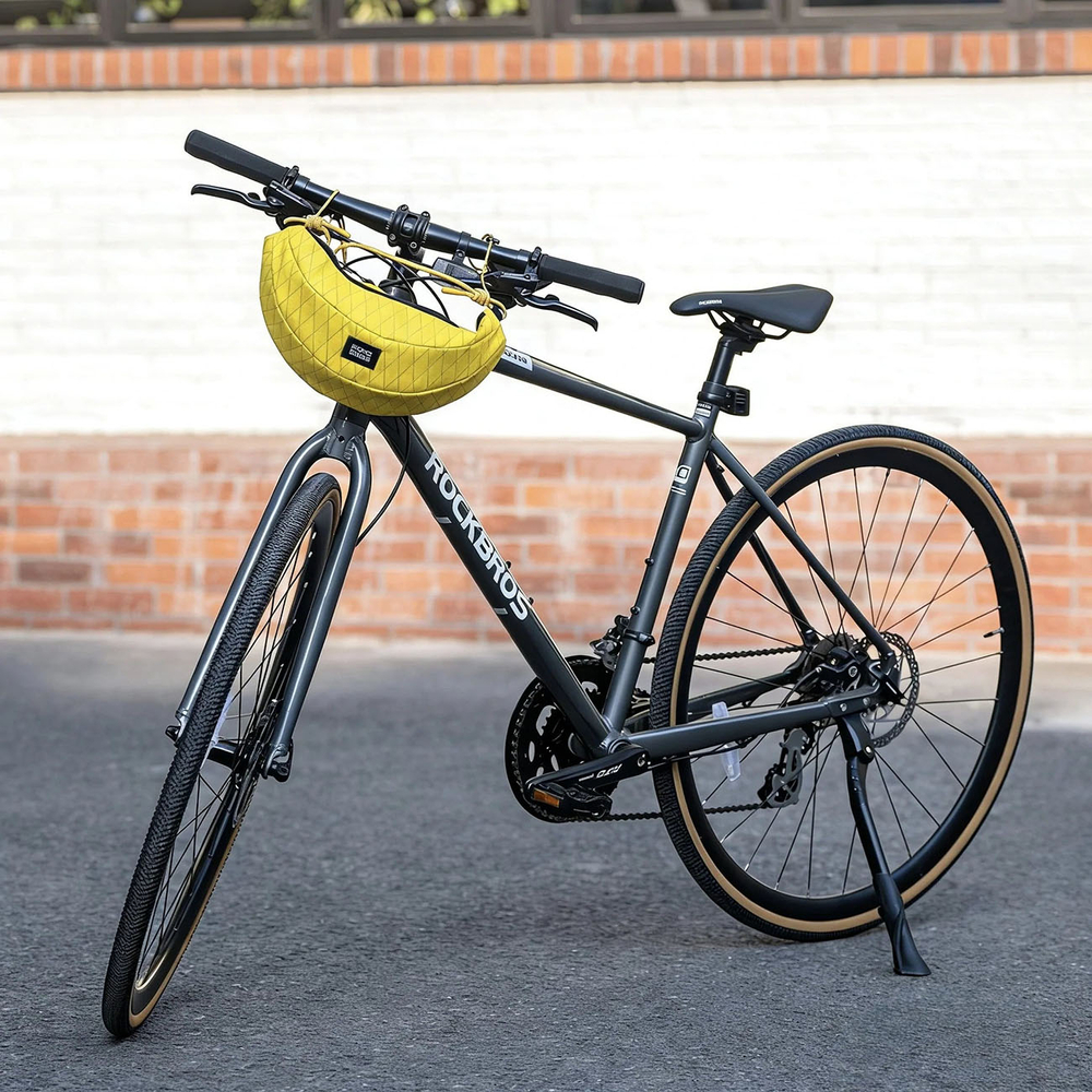Rockbros H74 Bicycle Bag for Handlebar or Banana Shoulder 1.8L - Yellow