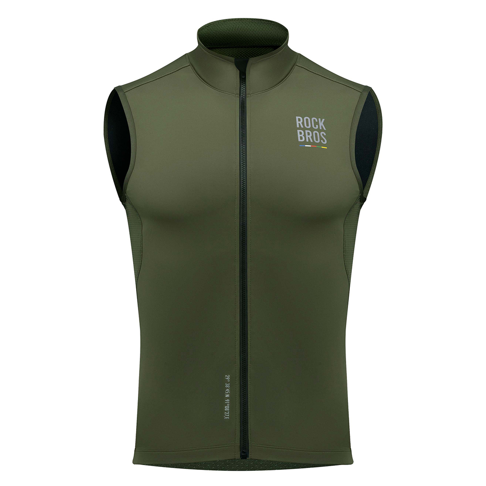 Rockbros TLMJ002 ROAD TO SKY insulated windproof vest L - green