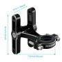 Rockbros KS-415 Aluminum Adjustable Bottle Cage Adapter - Black