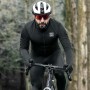 Rockbros TLWT001 ROAD TO SKY windproof insulated cycling jersey S - black