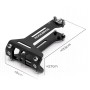 Rockbros 31210003001 Bottle Cage Adapter for Aluminum Saddle - Black