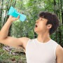 Rockbros 35210027001 soft flask running water bottle 500 ml - light blue