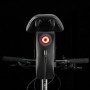 Rockbros AS-078-1 Bicycle Seat Bag with Smart Rear Light 0.8L - Black