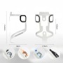Rockbros BBC2504 Ultralight Aluminum Bottle Cage - White
