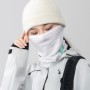 Rockbros LFA23 TVI Women&amp;amp;#39;s Knitted Bicycle Neck Warmer - White