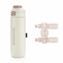 Rockbros S550H-1 700 ml Thermal Bottle with Magnetic Holder and Mounting Strap - Beige