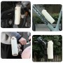 Rockbros S550H-1 700 ml Thermal Bottle with Magnetic Holder and Mounting Strap - Beige
