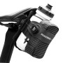 Rockbros P010 0.2L Bike Saddle Bag with 0.6L Bottle Holder - Black