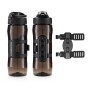 Rockbros S550H-1 700 ml Thermal Bottle with Magnetic Holder and Mounting Strap - Black