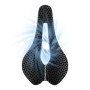 Rockbros LF0214 Anatomical 3D Waterproof Bicycle Saddle - Black