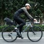 Rockbros AS-157 RideMate Waterproof Saddle Bag - Black