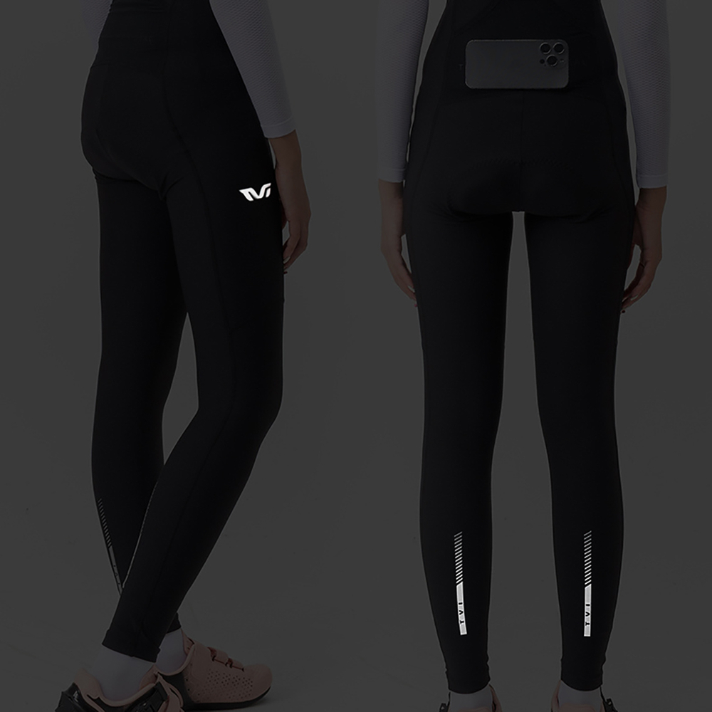 Rockbros YDCK005 TVI Women&amp;amp;#39;s Cycling Bib Shorts with Pad M - Black
