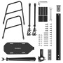 Rockbros RBHJ-1 Black Diamond Bike Rack with Mudguard and Quick Mount for 26-29&amp;quot; Mountain Bikes - Black