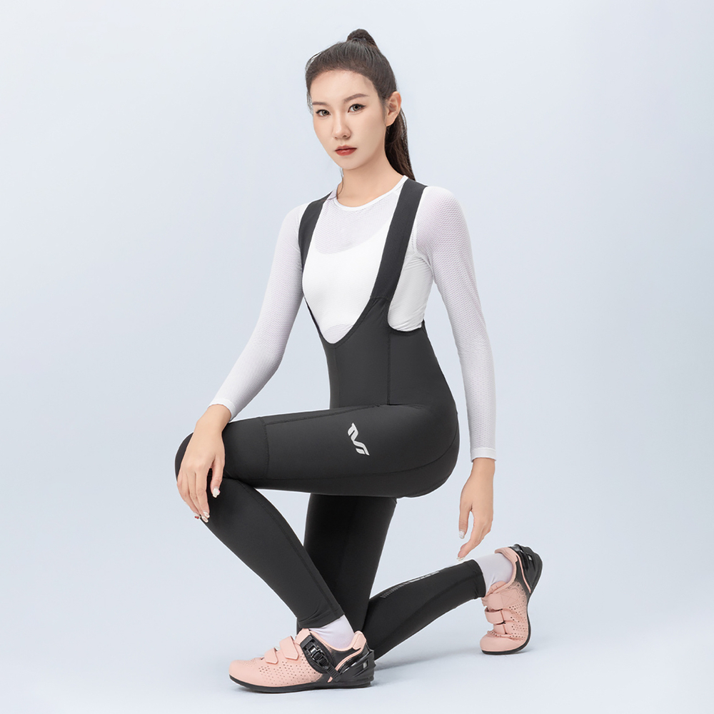 Rockbros YDCK005 TVI Women&amp;amp;#39;s Cycling Bib Shorts with Pad L - Black
