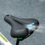Rockbros 6876 comfortable ergonomic bicycle saddle - black