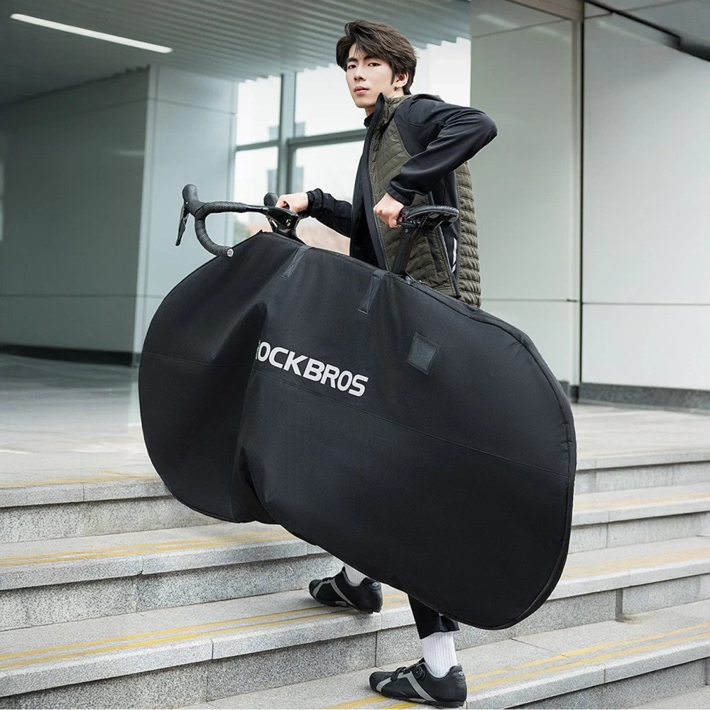 Rockbros D002 Elastic Carrying Case for 26&amp;quot; Road and Mountain Bikes - Black