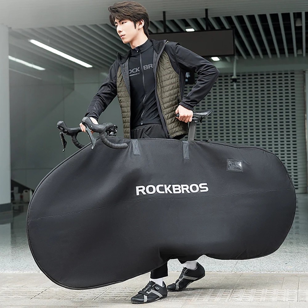 Rockbros D002 Elastic Carrying Case for 26&amp;quot; Road and Mountain Bikes - Black