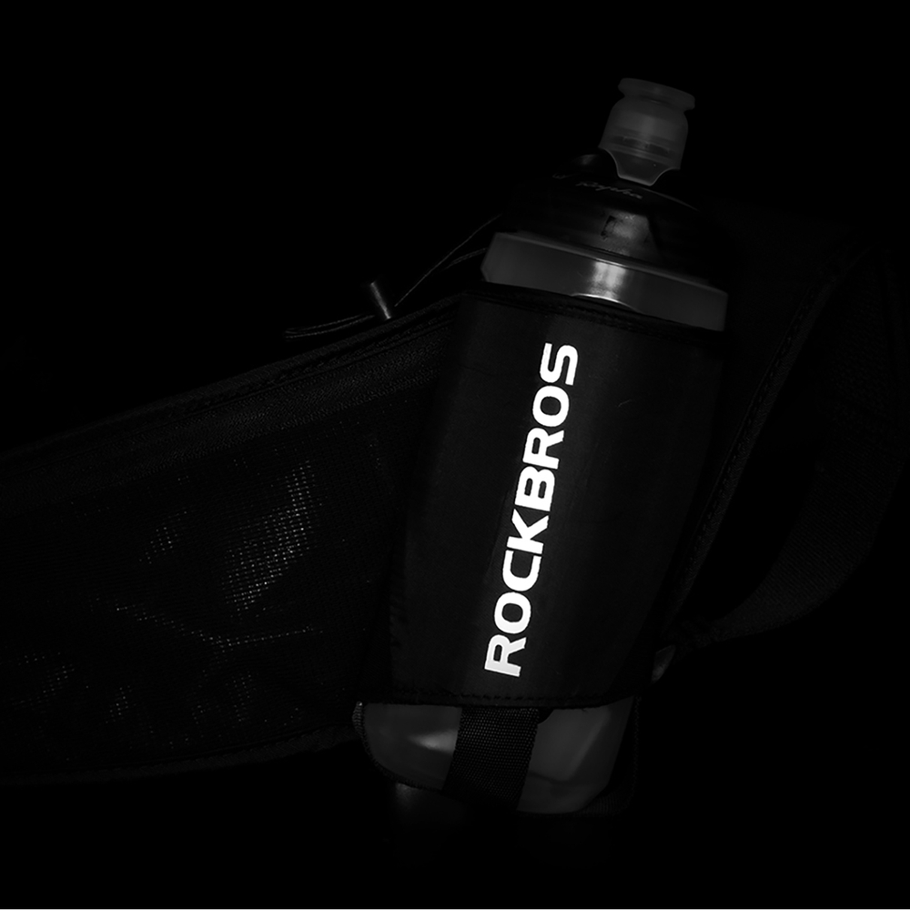 Rockbros D45 Bike Bottle Hip Bag - Black
