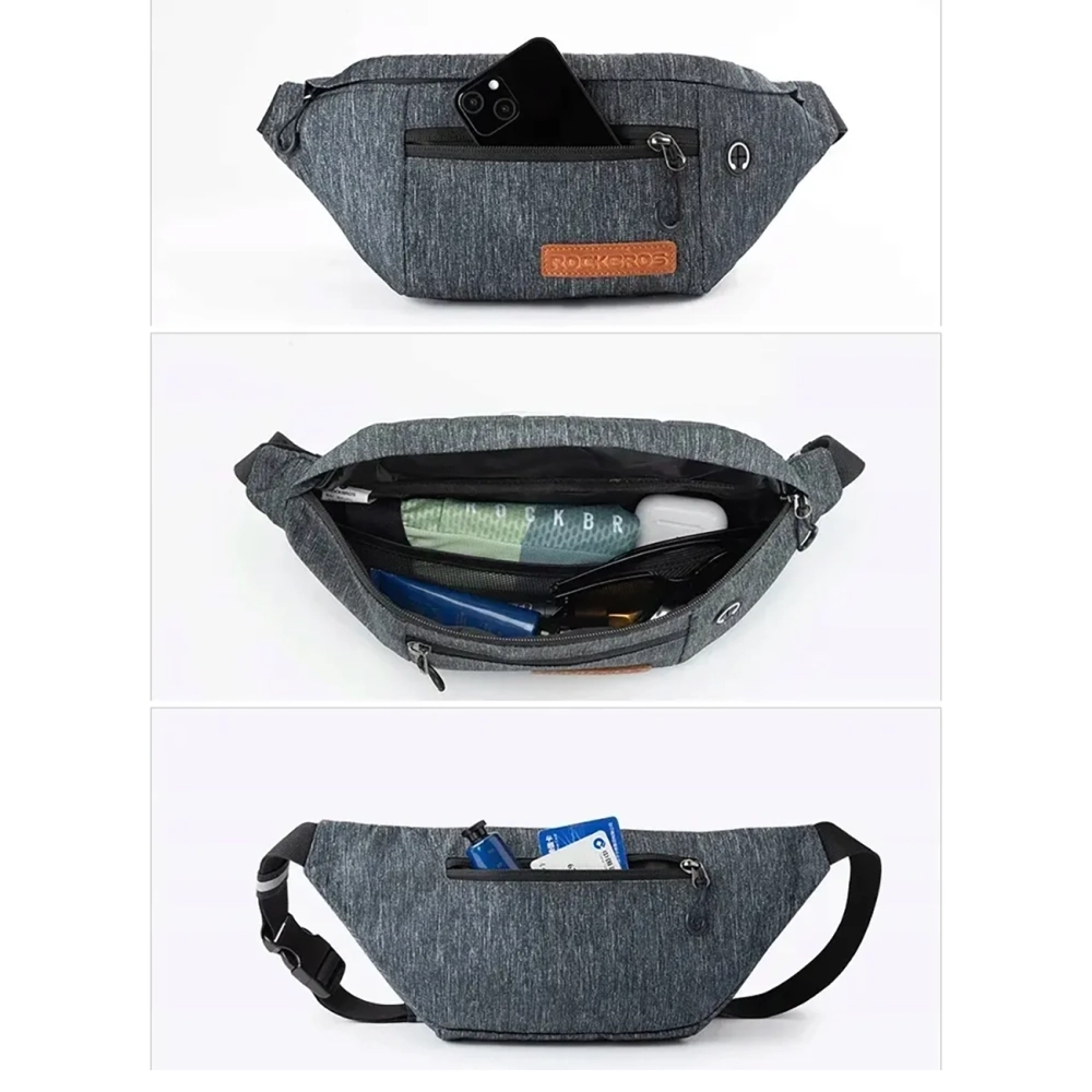 Rockbros H33 Bike Hip Bag 1.5L - Gray