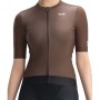 Rockbros 15110007003 TVI Women&amp;amp;#39;s Short Sleeve Cycling Jersey S - Brown
