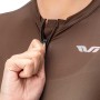 Rockbros 15110007004 TVI Women&amp;amp;#39;s Cycling Jersey Short Sleeve M - Brown