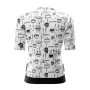 Rockbros 15110005003 Women&amp;amp;#39;s Short Sleeve Cycling Jersey S - White
