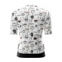 Rockbros 15110005004 Women&amp;amp;#39;s Short Sleeve Cycling Jersey M - White
