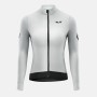 Rockbros YDWT006 TVI women&amp;amp;#39;s cycling jersey insulated autumn/winter S - white and gray