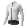 Rockbros YDWT006 TVI women&amp;amp;#39;s cycling jersey insulated autumn/winter L - white and gray