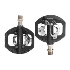 Rockbros M108 Nylon Half-Lock Double-Sided Bicycle Pedals - Black